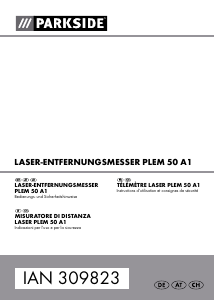 Manuale Parkside IAN 309823 Misuratore di distanza laser