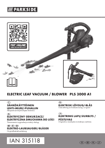 Bruksanvisning Parkside IAN 315118 Lövblåsare