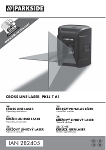 Priročnik Parkside IAN 282405 Linijski laser