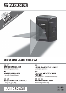 Priručnik Parkside IAN 282405 Linijski laser