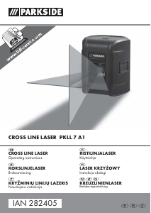 Instrukcja Parkside IAN 282405 Laser liniowy