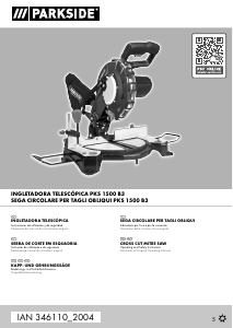 Manuale Parkside IAN 346110 Troncatrice