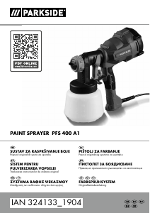 Manual Parkside IAN 324133 Sistem de pulverizare vopsea