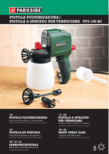 Manual Parkside IAN 63964 Paint Sprayer