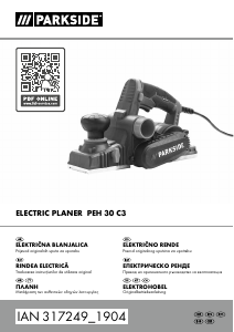 Priručnik Parkside IAN 317249 Planer