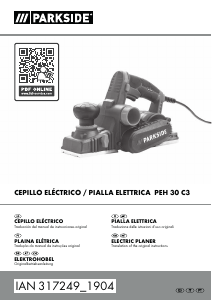 Manuale Parkside IAN 317249 Pialletto