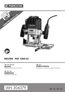 Manual Parkside IAN 304379 Plunge Router
