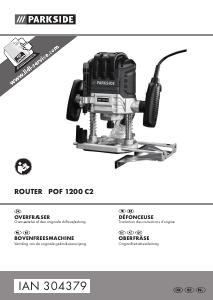 Brugsanvisning Parkside IAN 304379 Overfræser
