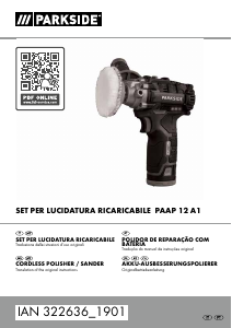 Manuale Parkside IAN 322636 Lucidatrice