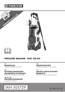 Bruksanvisning Parkside IAN 305729 Högtryckstvätt