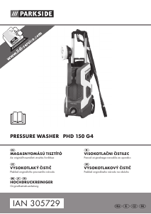 Használati útmutató Parkside IAN 305729 Magasnyomású mosó