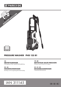 Brugsanvisning Parkside IAN 311145 Højtryksrenser