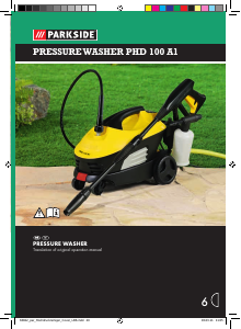 Manual Parkside IAN 63822 Pressure Washer