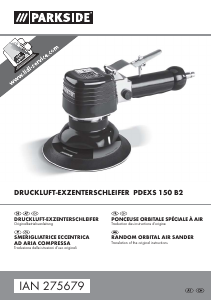 Manuale Parkside IAN 275679 Levigatrice rotoorbitale