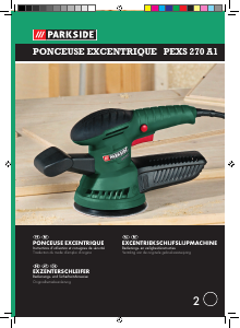 Mode d’emploi Parkside IAN 61097 Ponceuse excentrique