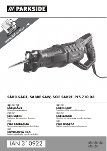 Manual Parkside IAN 310922 Reciprocating Saw