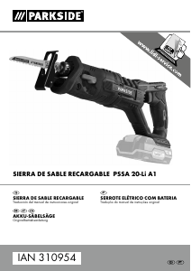 Manual Parkside IAN 310954 Serra sabre