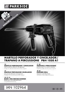 Manuale Parkside IAN 102964 Martello perforatore