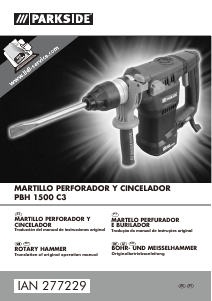 Manual de uso Parkside IAN 277229 Martillo perforador