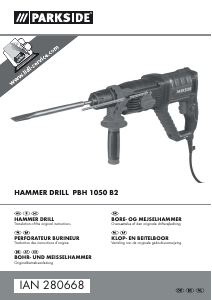 Brugsanvisning Parkside IAN 280668 Borehammer
