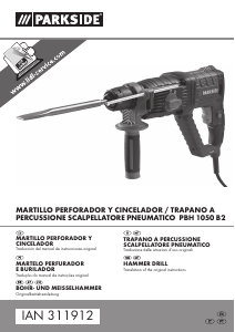 Manual de uso Parkside IAN 311912 Martillo perforador