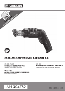 Handleiding Parkside IAN 304782 Schroefmachine