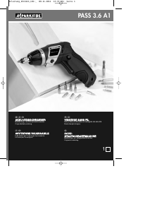 Manuale Parkside IAN 71827 Avvitatore