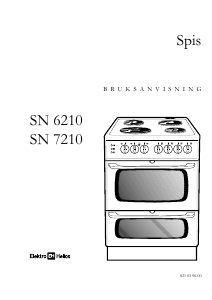 Bruksanvisning ElektroHelios SN6210 Spis