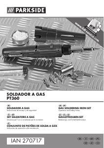 Manual de uso Parkside IAN 270717 Pistola de soldadura