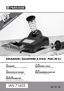 Manual de uso Parkside IAN 71603 Pistola de soldadura