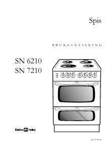 Bruksanvisning ElektroHelios SN7210 Spis