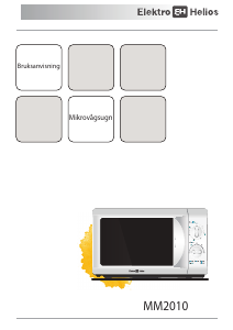 Bruksanvisning ElektroHelios MM2010 Mikrovågsugn