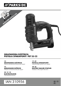 Manual de uso Parkside IAN 310956 Grapadora electrica