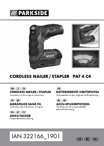 Brugsanvisning Parkside IAN 322166 Hæftepistol