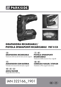 Manuale Parkside IAN 322166 Graffatrice