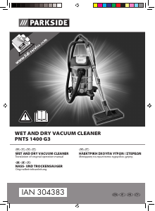 Manual Parkside IAN 304383 Vacuum Cleaner