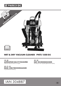 Mode d’emploi Parkside IAN 304887 Aspirateur