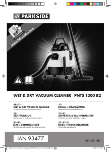 Mode d’emploi Parkside IAN 93477 Aspirateur