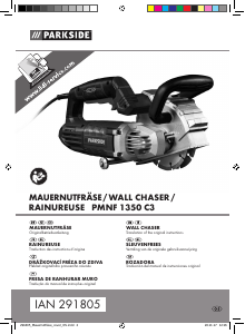 Manual Parkside IAN 291805 Wall Chaser