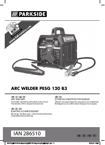 Manual Parkside IAN 286510 Welder