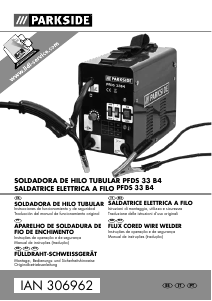 Manual de uso Parkside IAN 306962 Maquina de soldar