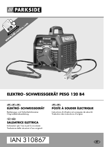 Manuale Parkside IAN 310867 Saldatrice