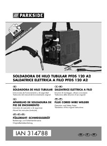 Manual de uso Parkside IAN 314788 Maquina de soldar