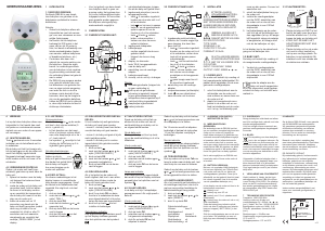 Mode d’emploi Alecto DBX-84 Ecoute-bébé