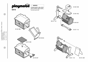 Incompetencia símbolo Flexible Manual de uso Playmobil set 5313 Victorian Accesorios para bebé