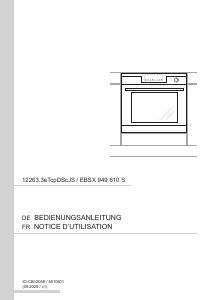 Mode d’emploi Amica EBSX 949 610 S Four