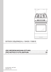 Bedienungsanleitung Amica SHGG 11568 E Herd