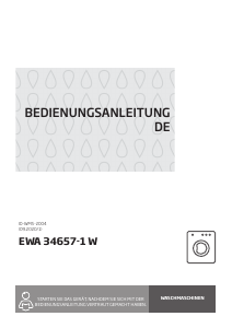 Bedienungsanleitung Amica EWA 34657-1 W Waschmaschine