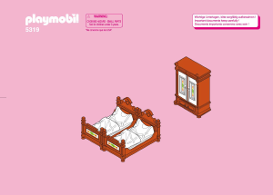 Руководство Playmobil set 5319 Victorian спальная комната