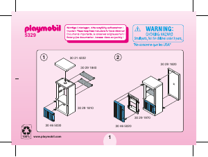 Brugsanvisning Playmobil set 5329 Victorian Køkken